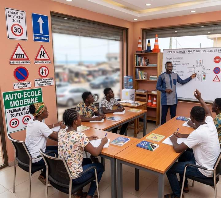 Cours théorique code de la route Guadeloupe